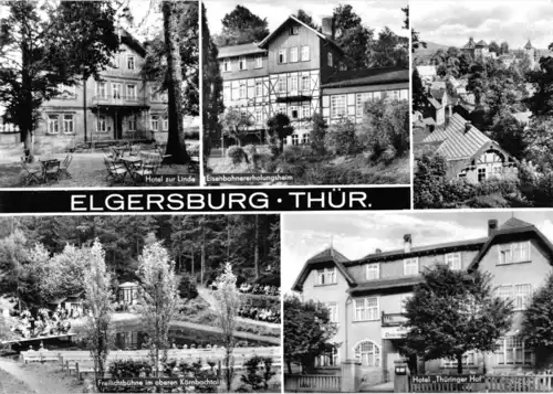 AK, Elgersburg Thür. Wald, fünf Abb., 1975