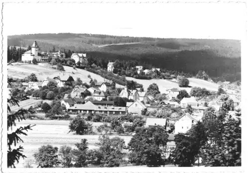 AK, Finsterbergen Thür. Wald, Teilansicht, Echtfoto, 1962