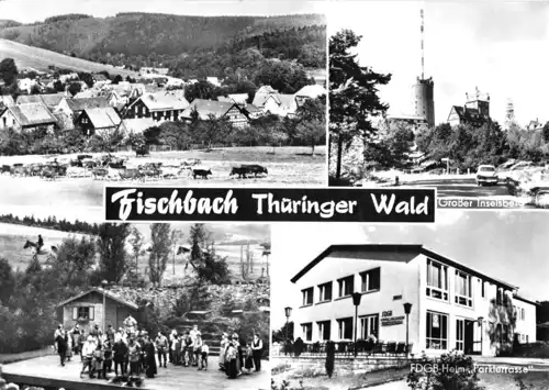 AK, Fischbach Thür. Wald, Kr. Gotha, vier Abb., 1971