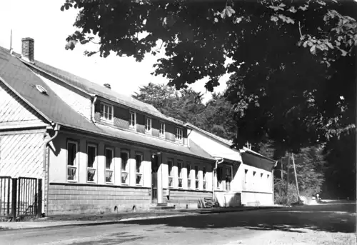 AK, Heilbad Heiligenstadt Eichsfeld, Ferieneheim "Forsthaus", rekonstruiert 1978