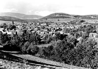 AK, Schalkau Thür. Wald, Teilansicht, 1973