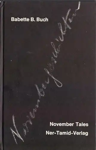 Buch, Babette B.; Novembergeschichten - November Tales, 1963