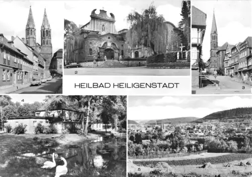 AK, Heilbad Heiligenstadt, fünf Abb., 1979