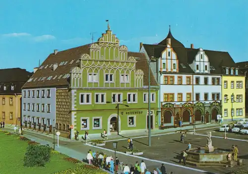 AK, Weimar, Stadthaus und Lucas-Cranach-Haus, 1976