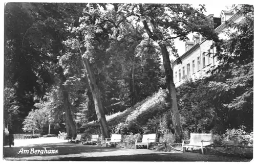 AK, Bad Freienwalde, Am Berghaus, 1960
