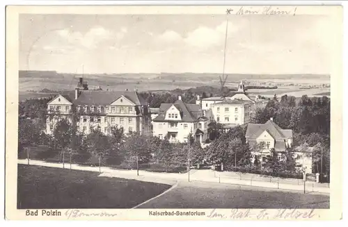 AK, Bad Polzin, Połczyn Zdrój, Kaiserbad-Sanatorium, 1927