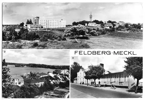 AK, Feldberg Meckl., drei Abb., 1979