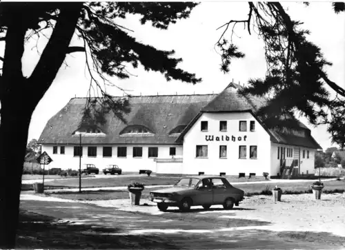 AK, Trassenheide Usedom, Waldhof, 1982