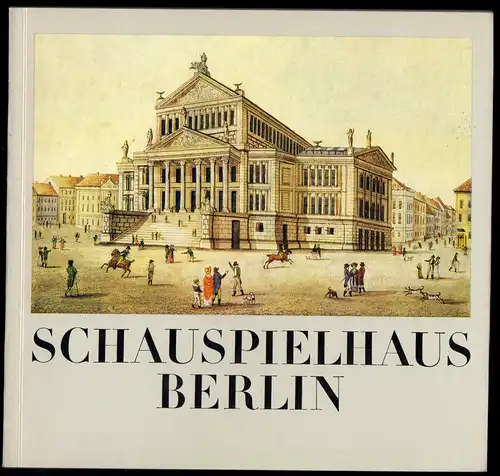 Schauspielhaus Berlin, Informationen zum Haus und Plan Konzertsaison 1985/86