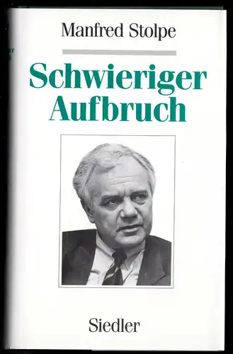 Stolpe, Manfred; Schwieriger Aufbruch, 1992