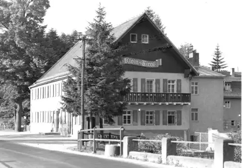 AK, Schlottwitz, Ferienheim "Klein Tirol", 1985