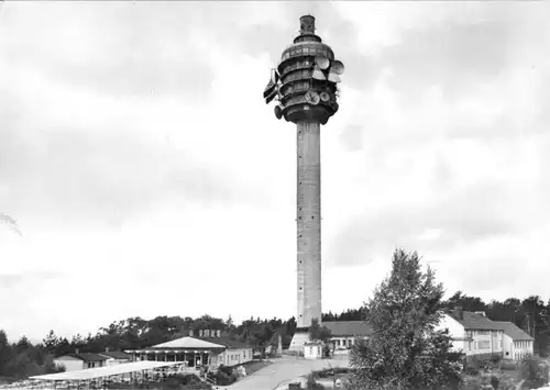 AK, Kulpenberg Kyffhäuser, Fernsehturm, 1976