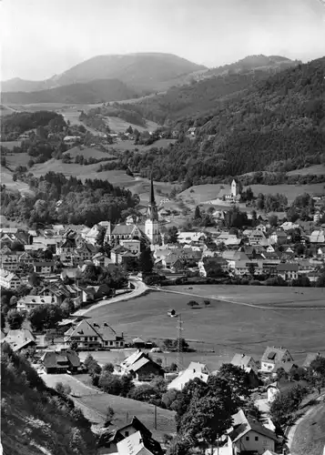 AK, Schönau Schwarzw., Gesamtansicht, um 1974