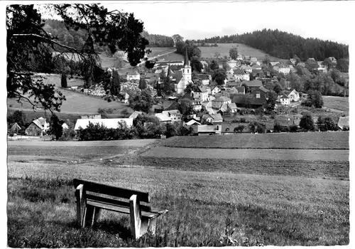 AK, Grafengehaig Frankenwald, Teilansicht, 1973