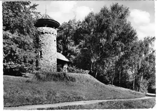 AK, Pforzheim, Hachelturm, um 1967