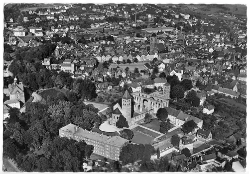 AK, Bad Hersfeld, Luftbildansicht, 1959