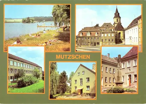AK, Mutzschen Kr. Grimma, fünf Abb., 1981
