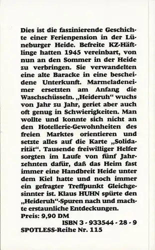 Huhn, Klaus; Fünf Sterne für "Heideruh", 2000