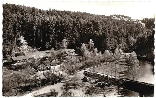 AK, Lorch Württ., Waldkaffee Muckensee, um 1963