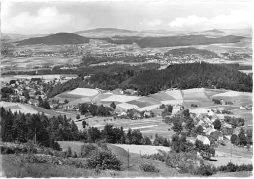 AK, Waltersdorf Kr. Zittau, Totale, 1959