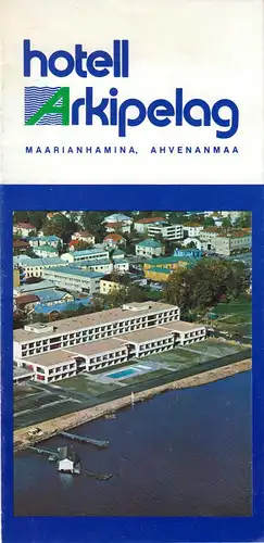 tour. Prospekt, Maarianhamina, Ahvenanmaa, Finnland, Hotel Arkipelag, um 1970