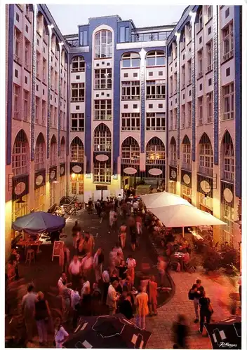 AK, Berlin Mitte, In den Hackeschen Höfen, um 2005