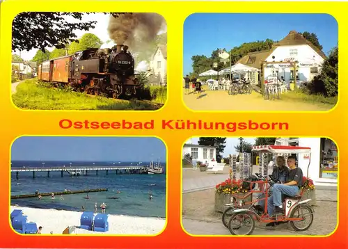 AK, Ostseebad Kühlungsborn, vier Abb., um 2000