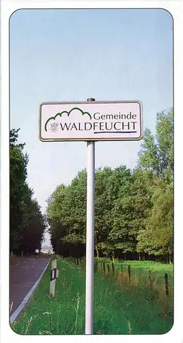 Stadtplan, Gemeinde Waldfeucht, 1998