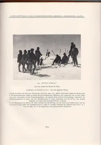 Steinitzer, Alfred; Der Alpinismus in Bildern, 2. erg. Aufl., München 1924