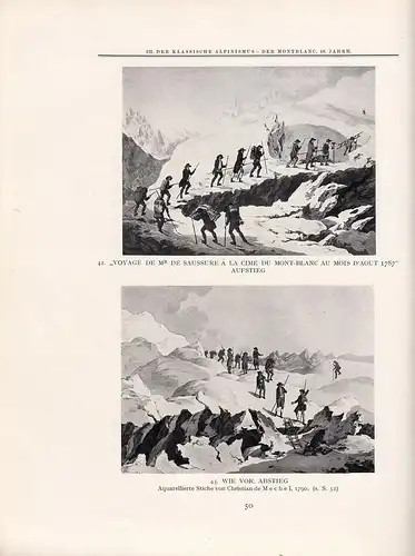 Steinitzer, Alfred; Der Alpinismus in Bildern, 2. erg. Aufl., München 1924