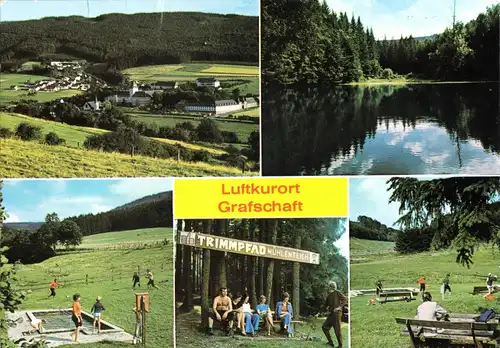 AK, Schmallenberg Grafschaft, fünf Abb., 1976