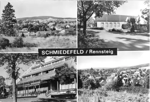 AK, Schmiedefeld am Rennsteig, Kr. Ilmenau, vier Abb., 1984