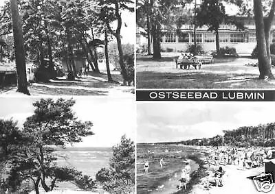 AK, Ostseebad Lubmin, vier Abb., 1976