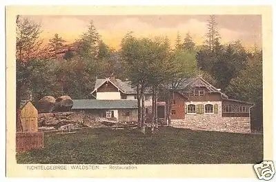 AK, Fichtelgebirge, Waldstein, Gaststätte, um 1920