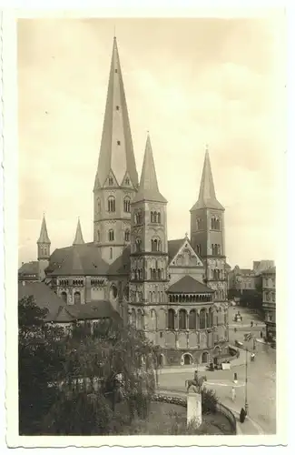 AK, Bonn am Rhein, Münster, um 1950