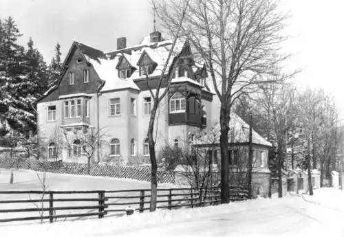 AK, Gelenau Erzgeb., Kr. Zschopau, Genesungsheim, 1981