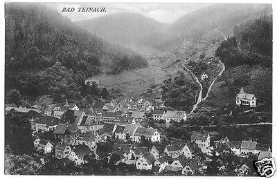 AK, Bad Teinach, Teilansicht, 1917