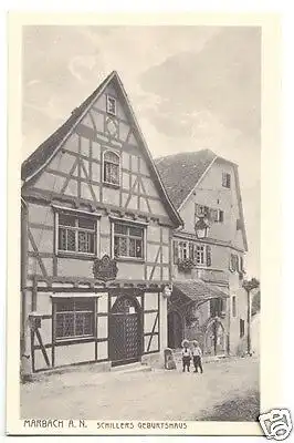 AK, Marbach a. N., Schillers Geburtshaus, um 1925