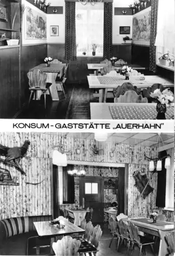 AK, Rohrbach Kr. Rudolstadt, Gastst. "Auerhahn", 1986