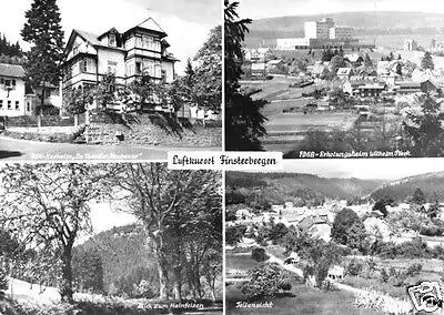AK, Finsterbergen Thür. Wald, vier Abb., 1981