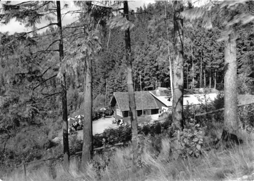 AK, Breitenbach Thür., Blockhaus, 1974