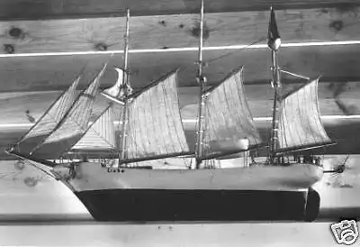 AK, Ostseebad Ahrenshoop, Kirche, Votivschiff, 1988