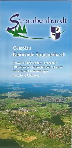 Ortsplan, Gemeinde Straubenhardt mit Ortsteilen, 2005