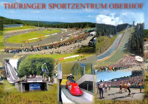 AK, Oberhof Thür. Wald, Sportanlagen, um 1998