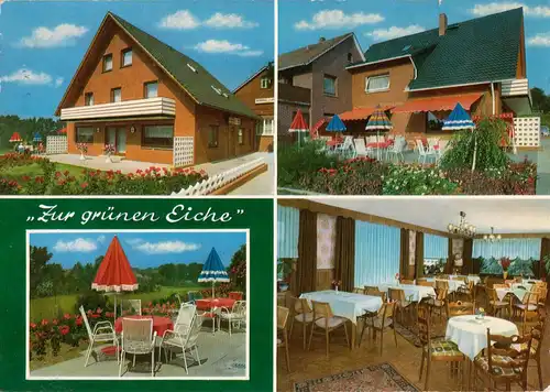 AK, Ahnsen, Gast- und Pensionshaus "Zur grünen Eiche", 1976