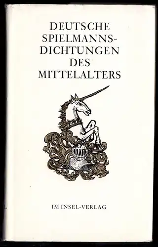 Deutsche Spielmannsdichtungen des Mittelalters, 1977