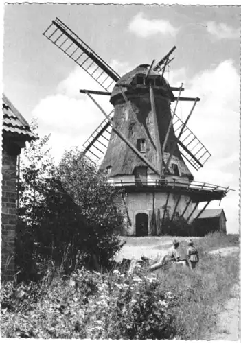 AK, Stade, Alte Mühle im Kendinger Land bei Stade, 1965