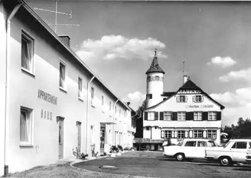AK, Lindau - Schachen Bodensee, Hotel Schachen-Schlößle, um 1970