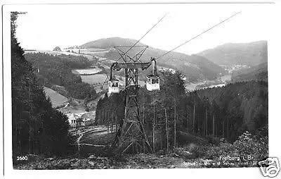 AK, Freiburg Breisgau, Schwebebahn nach dem Schauinsland, 1931