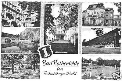 AK, Bad Rothenfelde, sieben Abb., 1968